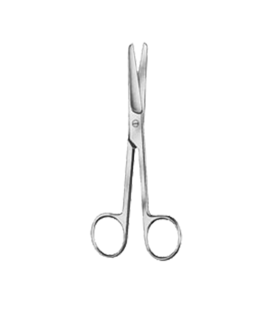 Standard Operating Scissors Straight Bl/Bl 13cm
