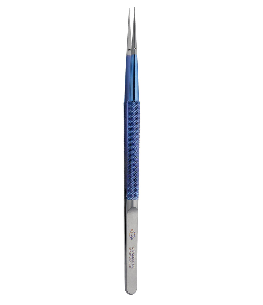 Stille Titanium Micro Forceps with Tying Platform, Diamond Jaws