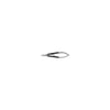 Stille Micro Needle Holder Streamline Box Lock Diamond Jaws, 1.2 mm tips, With ratchet, Straight, 15 cm