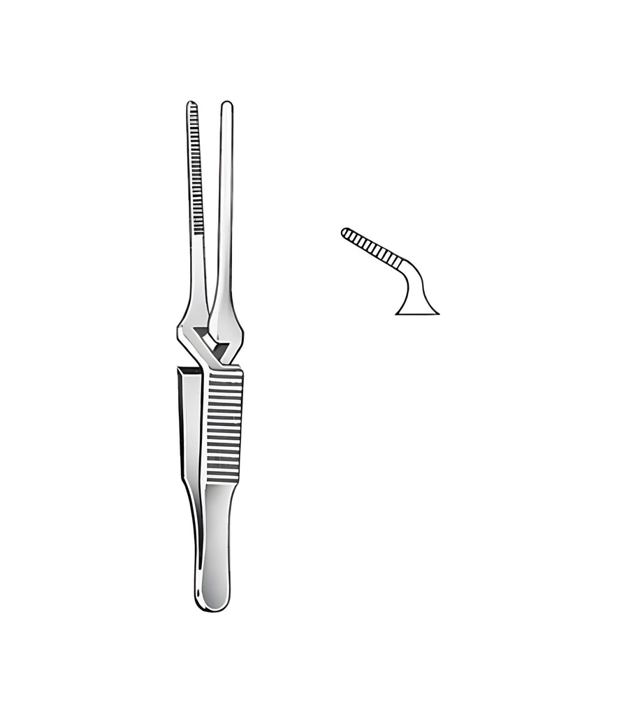 Bulldog Clamps Angled 50mm/8mm