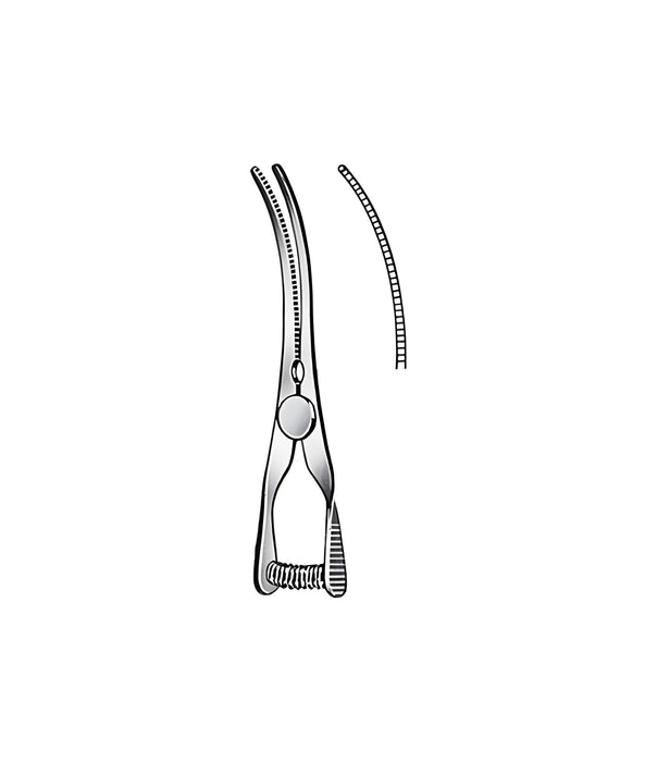 Titan Bulldog Clamps Arteria 50mm Curved