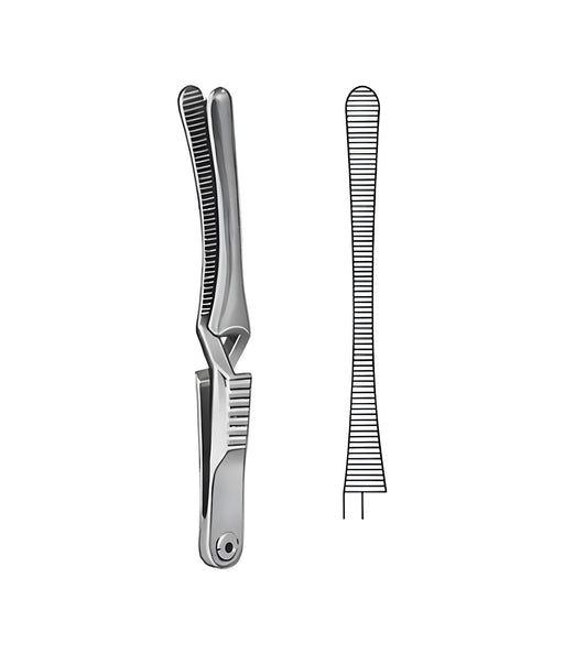 Johns-Hopkins Bulldog Clamps Straight 9.0 cm