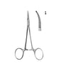 Micro-Mosquito Artery Forceps 1x2 Curved 10.0cm