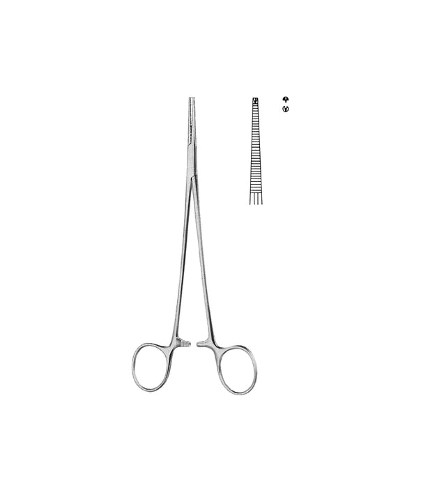 Halsted Artery Forceps Straight 1x2 18.0cm