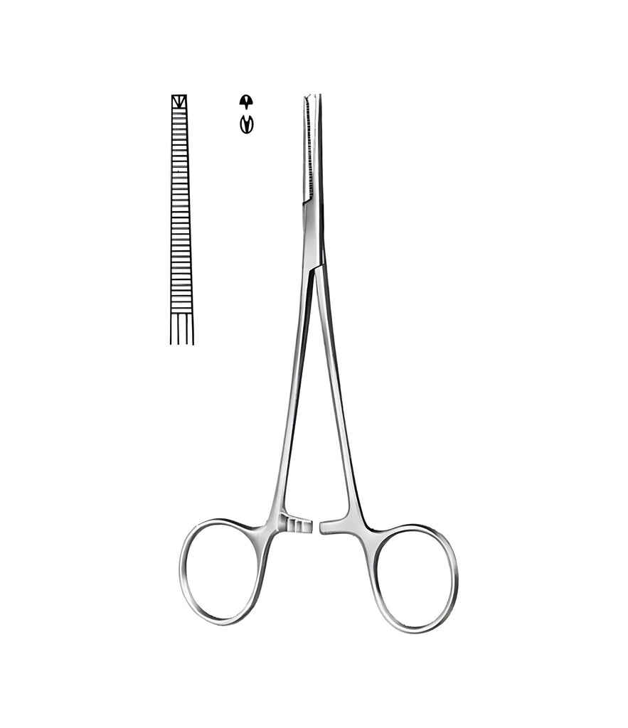 Leriche Artery Forceps Straight 1x2 Teeth 15.0cm