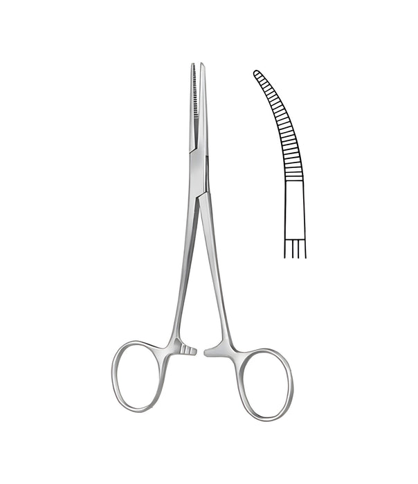 Kelly Forceps Curved 14cm