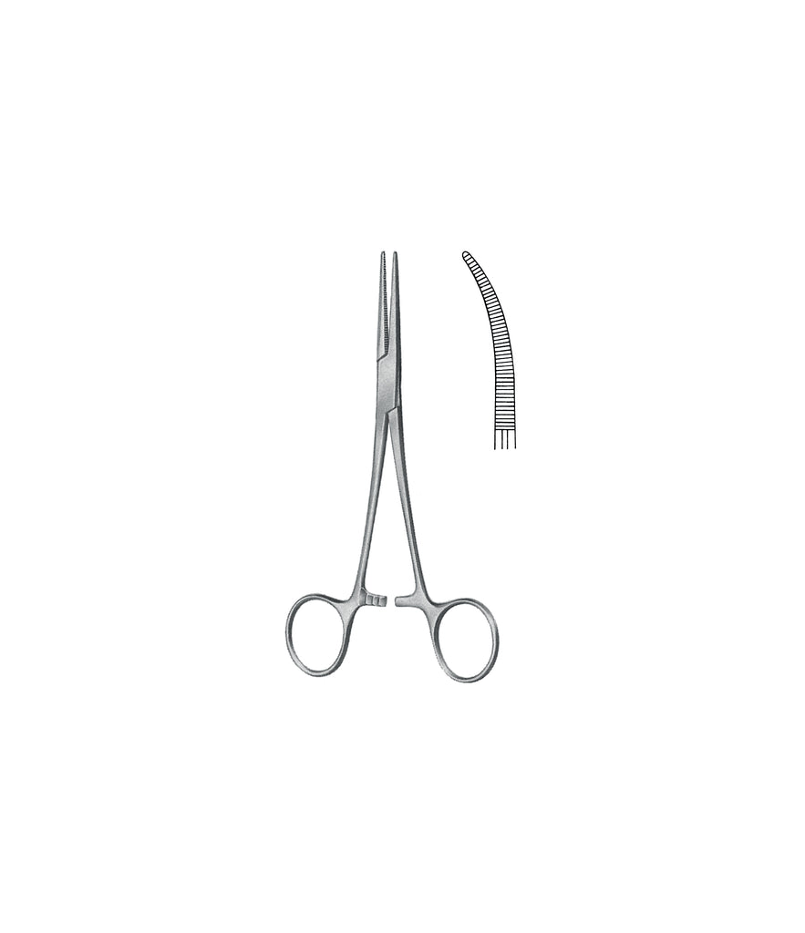 Coller Forceps Curved 14.0cm