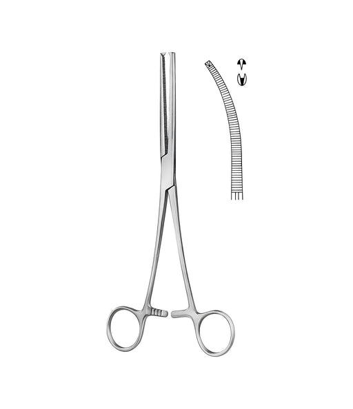 Ochsner-Kocher Artery Forceps Curved 18.0cm