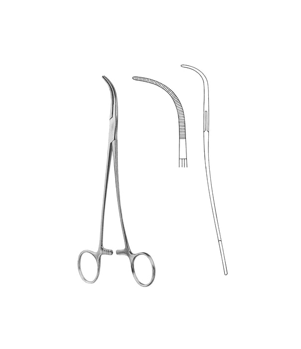 Overholt Artery Forceps S-Shaped 21.5cm