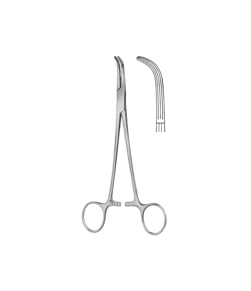 Lower Artery Forceps Curved 18.0cm