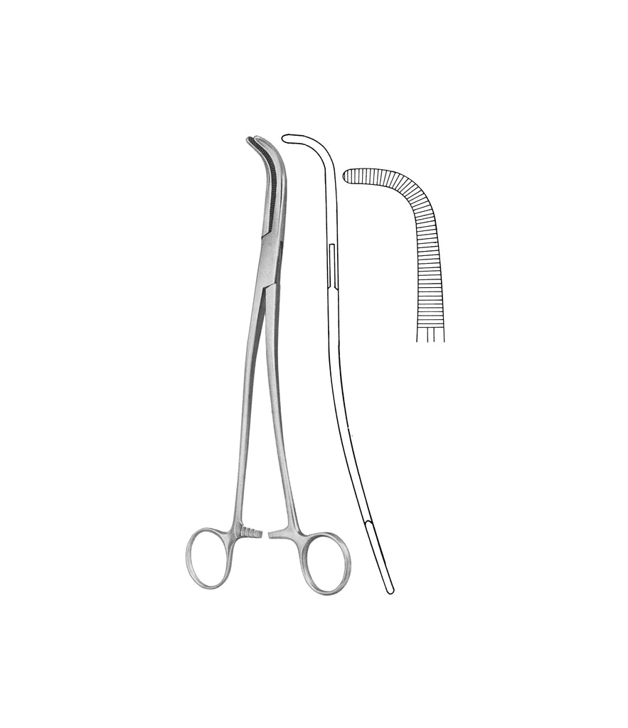 Gray Gall Duct Clamp S-Shaped 22cm