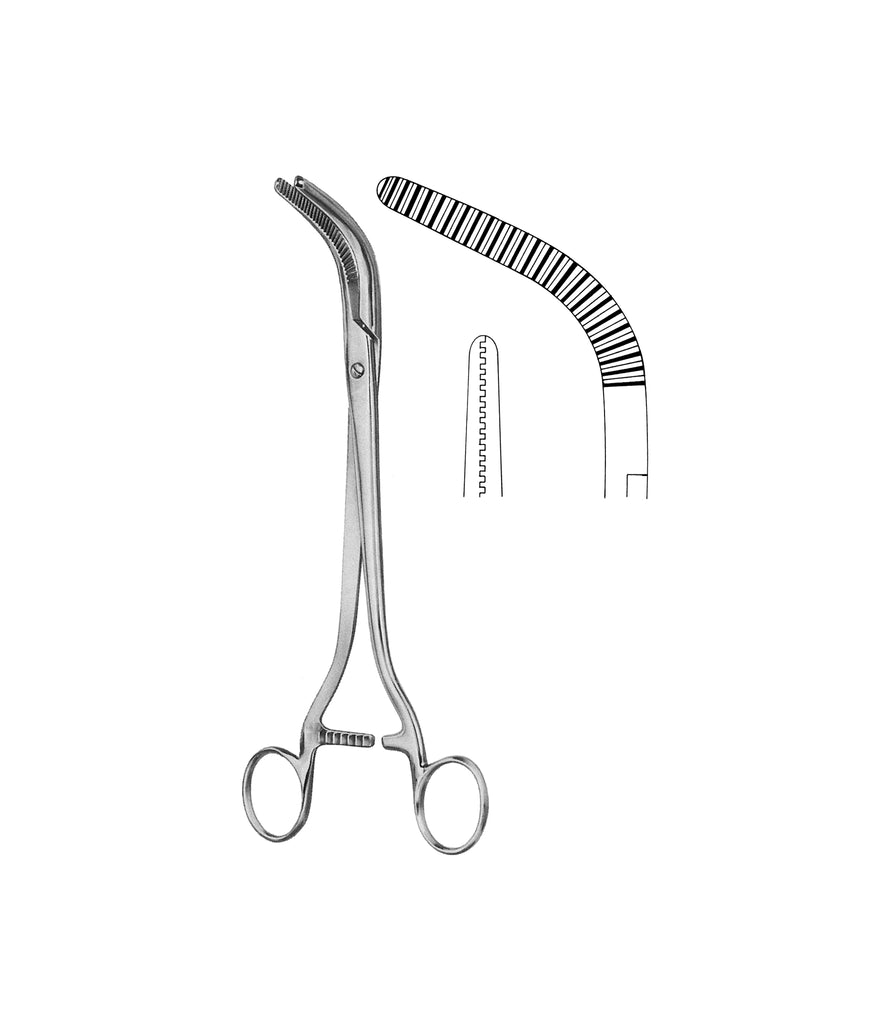 Wertheim Clamp-Forceps 27.0cm