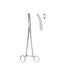 Wertheim Clamp-Forceps More Curved 23.0cm