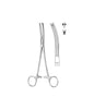 Long Clamp Forceps Curved 1x2 Toothed 19.0cm