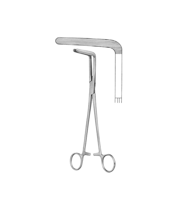 Wertheim-Cullen Clamp-Forceps 21.5cm