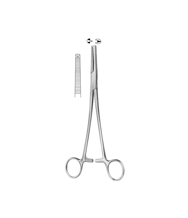 Phaneuf Forceps Straight 1x2 Teeth 21.5cm