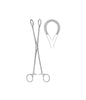 Non-Traumatic Haemorrhoidal Forceps 27cm