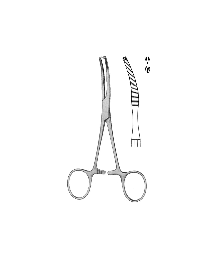 Baby-Mikulicz Perit.Clamp-Forceps 14.0cm