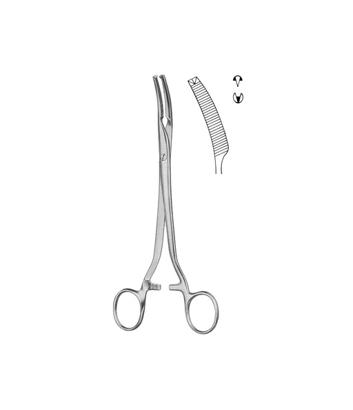 Mikulicz Perit.Clamp-Forceps Heavy 20.5cm