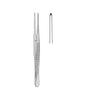 Semken Tissue Forceps Straight 1x2 Teeth