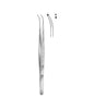 Taylor Tissue Forceps Curved 1x2 Teeth 17.5cm