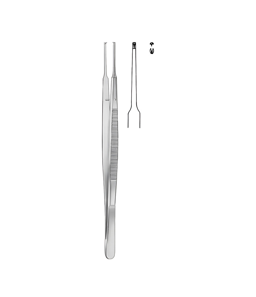 Gerald Tissue Forceps Straight 1x2 Teeth 17.0cm