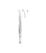 Potts-Smith Tissue Forceps Curved 1x2 Toothed 18cm