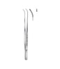 Brophy Tissue Forceps 1x2 Teeth Curved 20.0cm