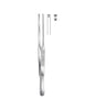 Duehrssen Tissue Forceps 1x2 Teeth 20.0cm