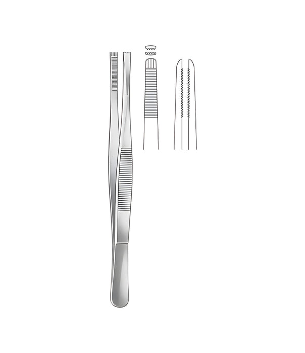 Adlerkreutz Tissue Forceps 4x5
