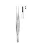 Gillies Tissue Forceps 1x2 Teeth 15cm