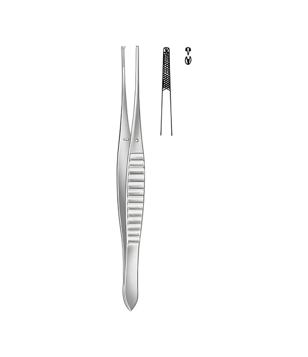 Gillies Tissue Forceps 1x2 Teeth 15cm