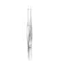 Forceps Fine PatToothed Straight 1x2 Toothed 10.5cm