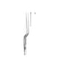 Micro Forceps Bayonett 1x2 16.0cm