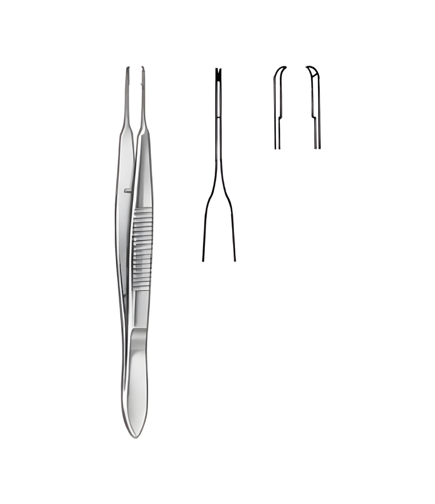 Micro Tying Forceps 1x2 Teeth 9.5cm