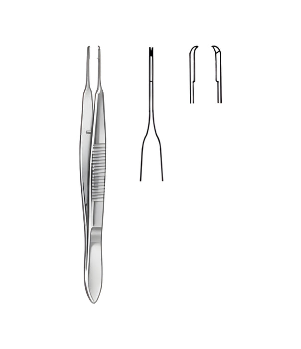 Micro Tying Forceps 1x2 Teeth 9.5cm