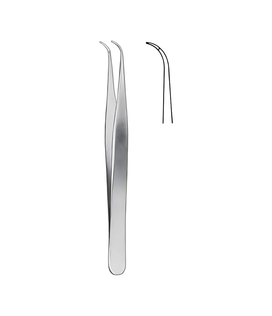 Vise Tying Forceps Curved 13.5cm