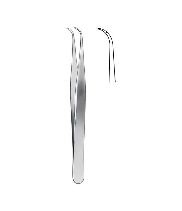 Vise Tying Forceps Curved 13.5cm