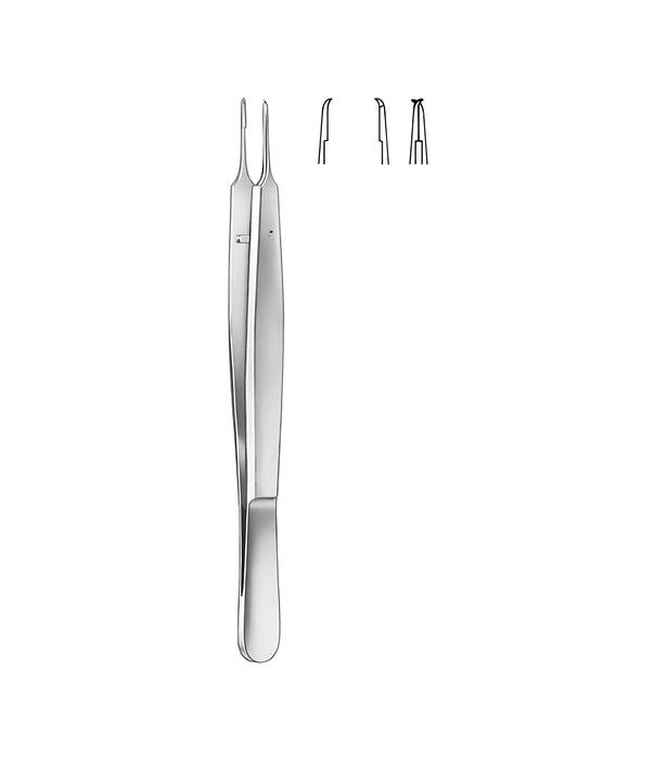 Suture Tying Forceps 1x2 Toothed 14.0cm