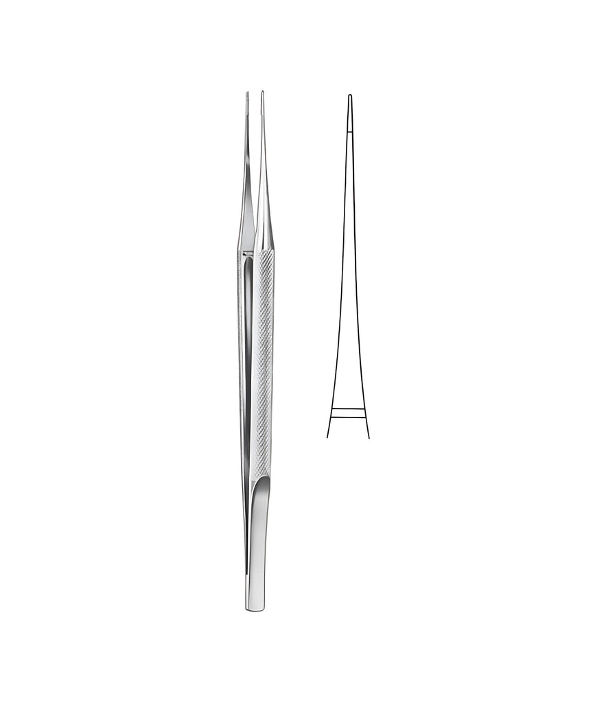 Suture Tying Forceps 0.3mm Straight 18.0cm