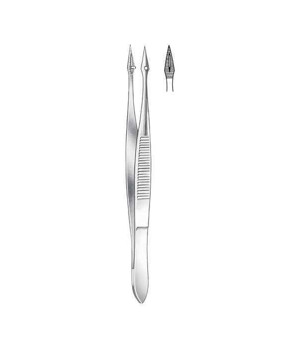 Hunter Splinter Forceps Straight 10.5cm