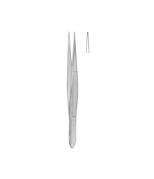 Splinter Forceps Without Pin Smooth Straight 10.5cm