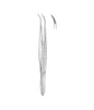 Splinter Forceps Without Pin Curved Serrat