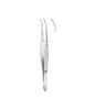 Splinter Forceps With Pin Smooth Curved 10.5cm