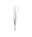 Splinter Forceps With Pin Smooth Curved 10.5cm