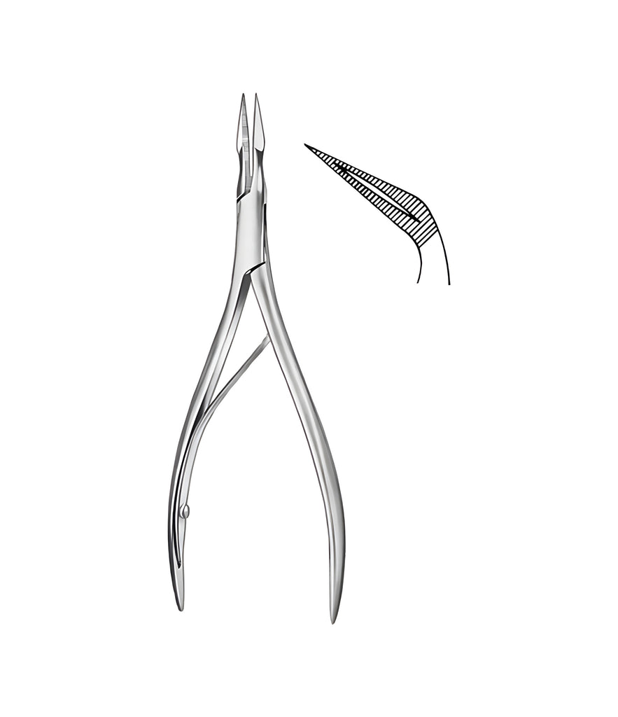 Ralk Splinter Forceps Curved 15.0cm