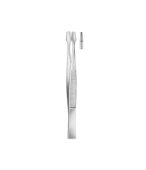 Kuehne Cover Glass Forceps Straight 10.5cm