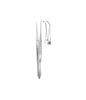 Graefe Iris Forceps Stro.Curved 1x2 Toothed 7cm