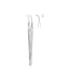 Stevens Iris Forceps 1x2 Toothed 11cm Catch Curved