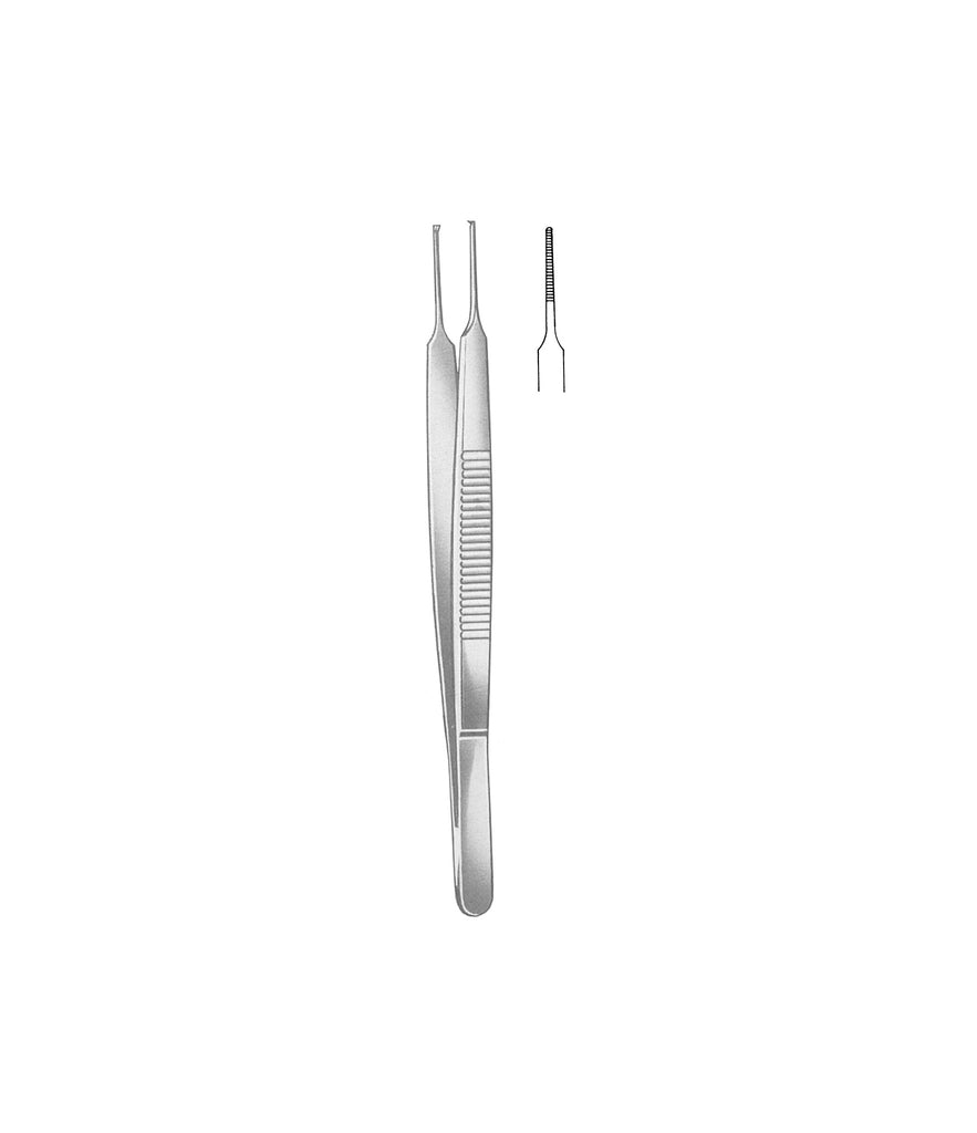 Stevens Iris Forceps 10.5cm Straight Serr
